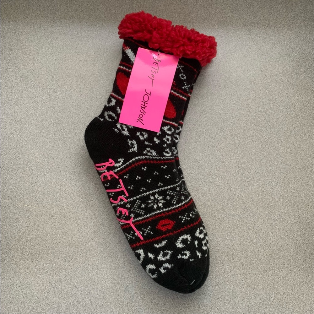 Betsey Johnson Slipper Socks